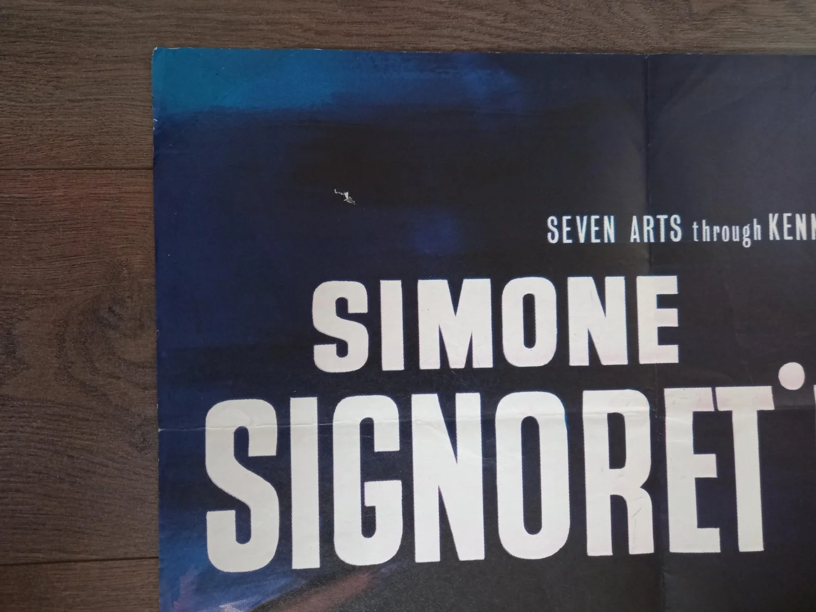 THE SLEEPING CAR MURDER 1965 BRITISH QUAD POSTER SIMONE SIGNORET YVES MONTAND, изображение 3