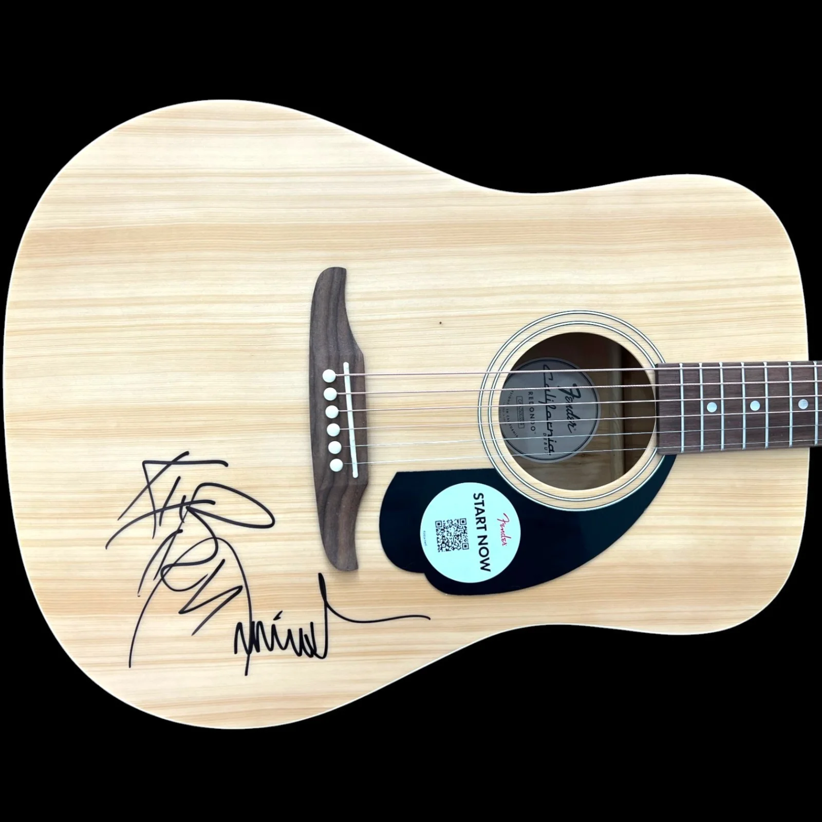 BROOKS & DUNN Signed Autographed Acoustic FULL SIZE Guitar JSA COA, image 2