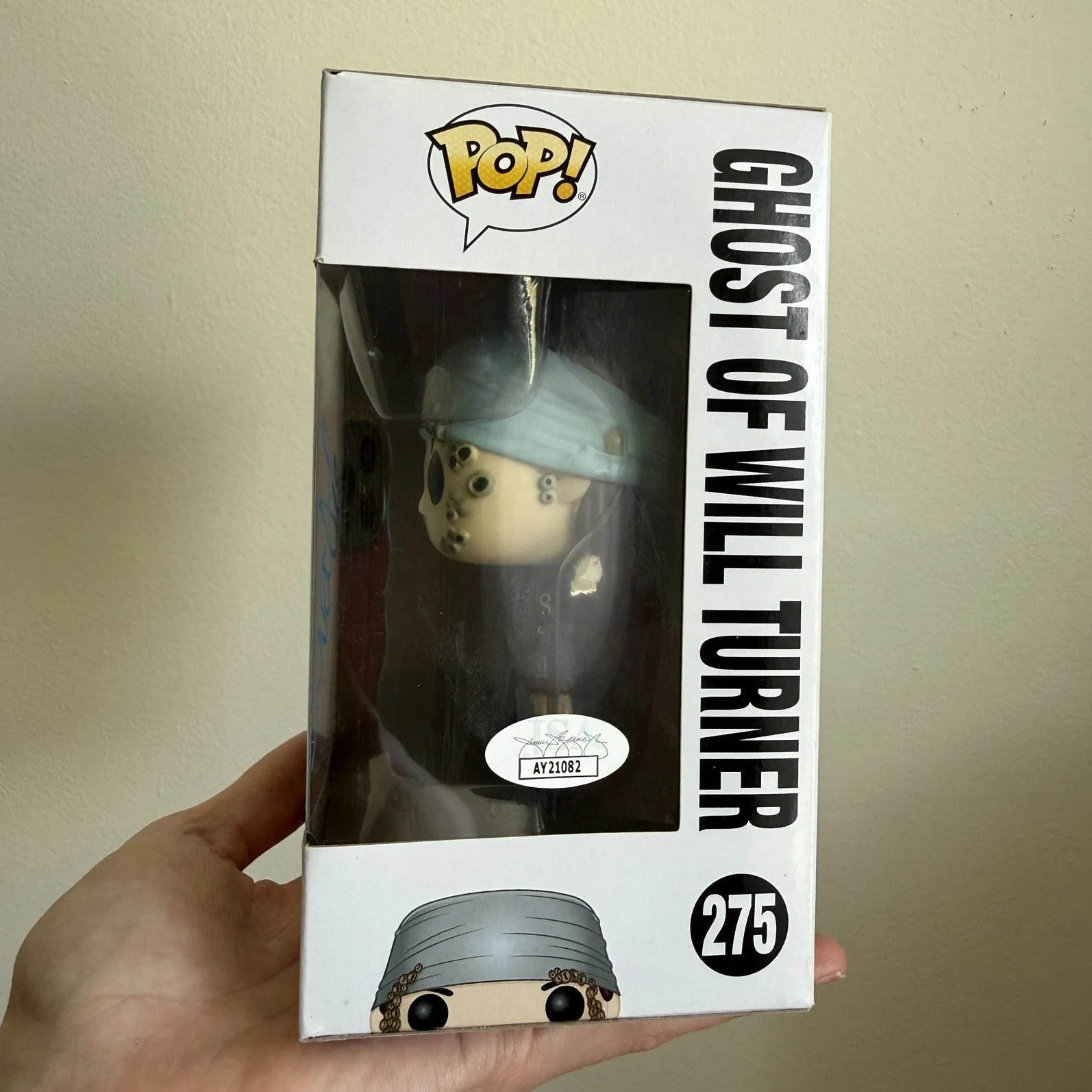 ORLANDO BLOOM — Orlando Bloom signed Ghost of Will Turner Funko Pop #275 JSA, изображение 2