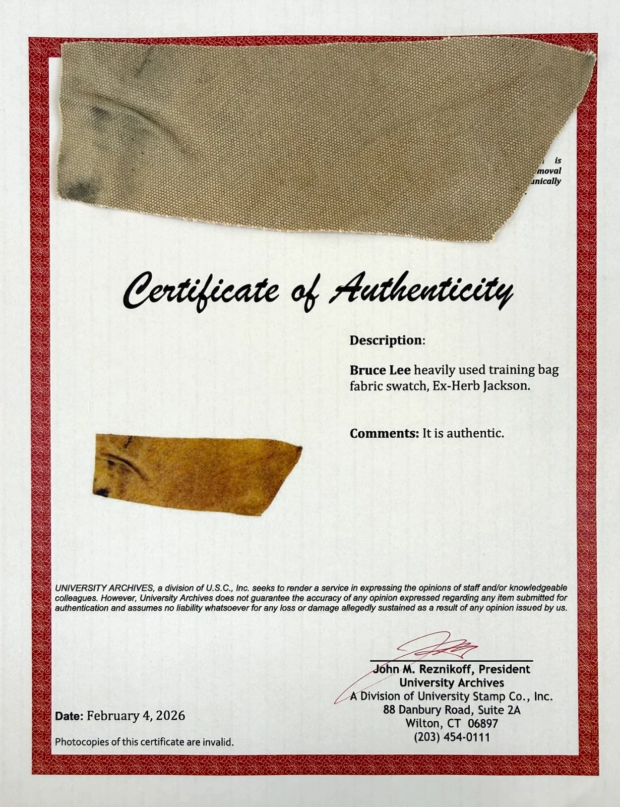 Bruce Lee Karate Legend Actual Piece Of His Kickbag Ltd Edition FDC Presentation, image 5