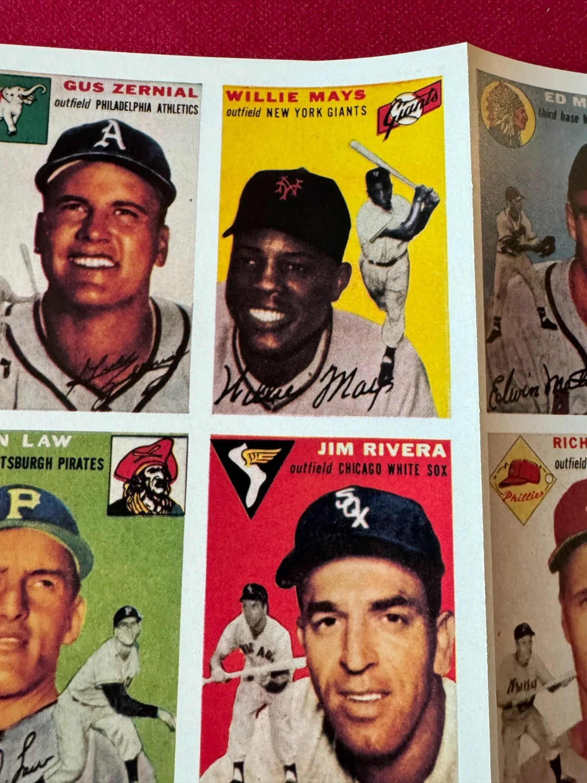 1954, Sports Illustrated, "REPRINT" 1st Issue Magazine w/ Topps Cards (Vintage), изображение 4
