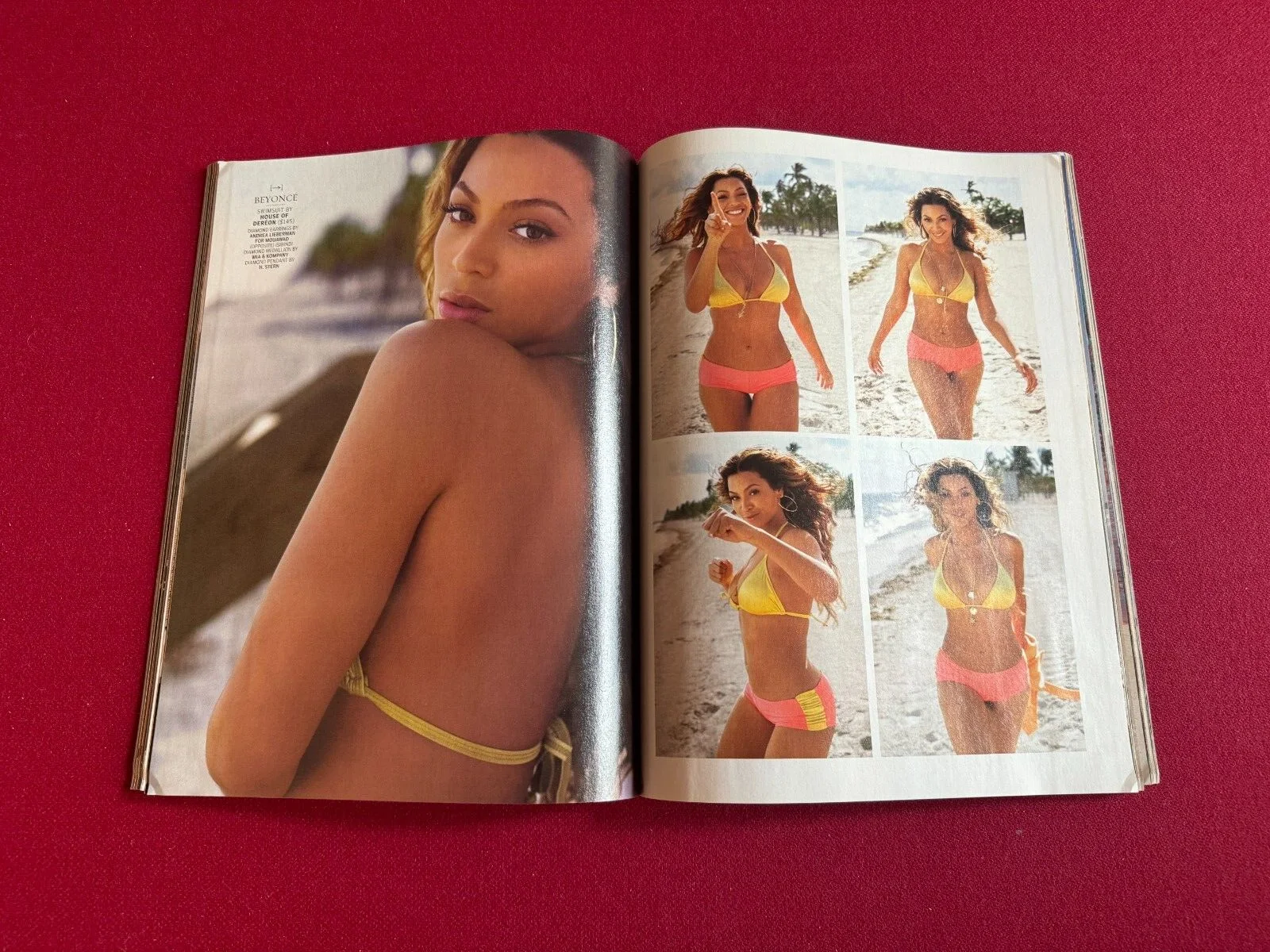 2007, Beyonce, "Sports Illustrated" (No Label) (Early Cover) Vintage, изображение 3