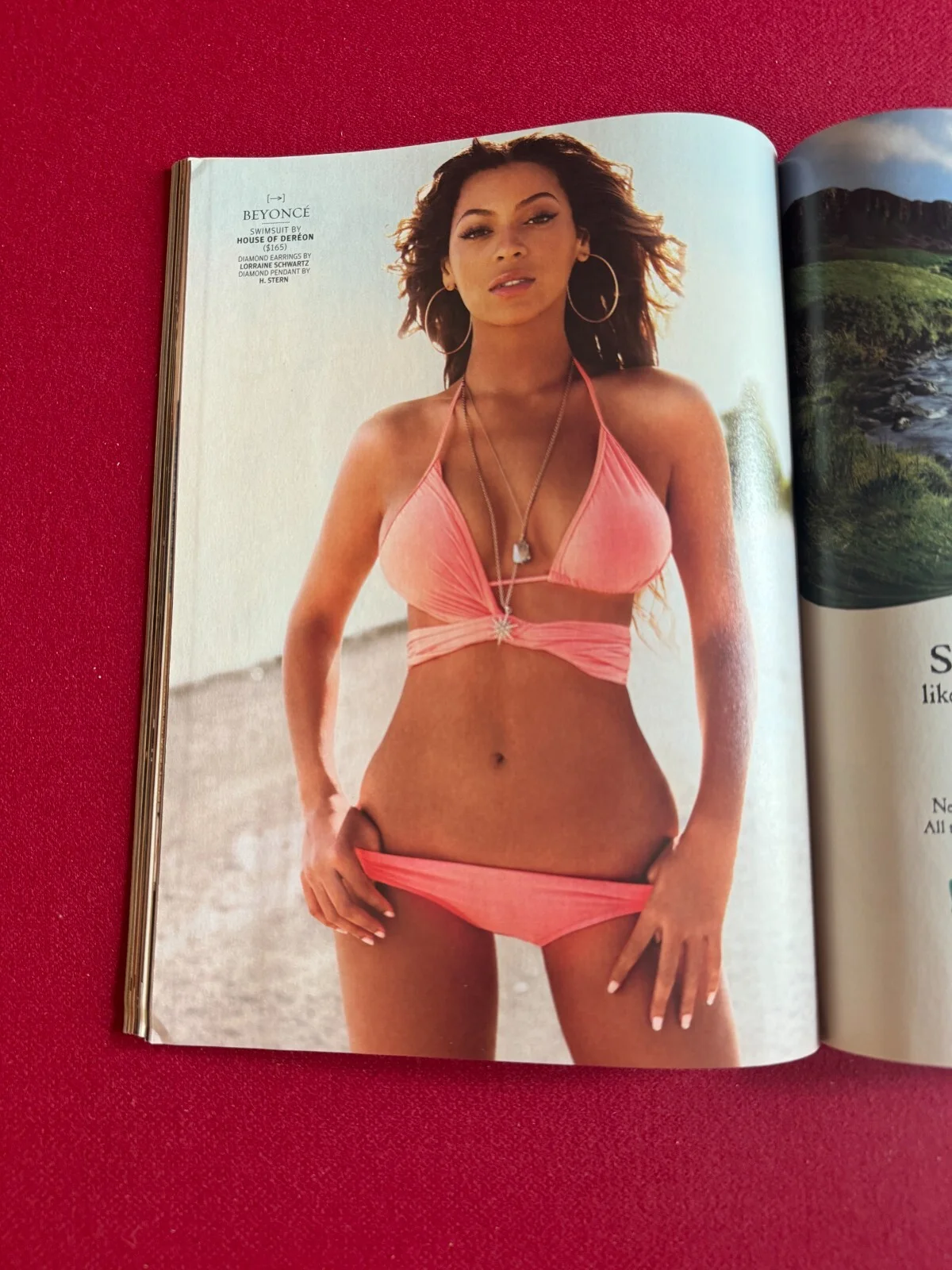 2007, Beyonce, "Sports Illustrated" (No Label) (Early Cover) Vintage, изображение 4