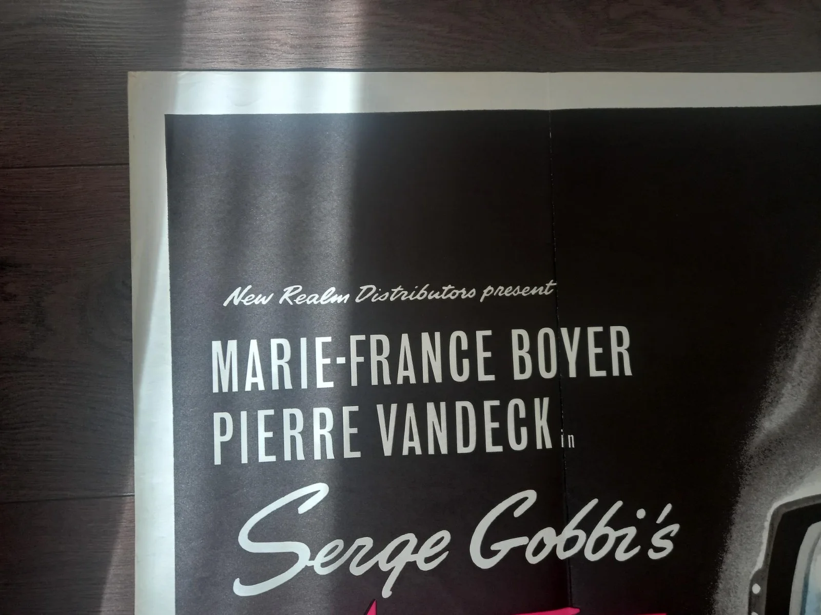 SEX FROM A STRANGER 1968 BRITISH QUAD POSTER MARIE-FRANCE BOYER PIERRE VANECK, изображение 3