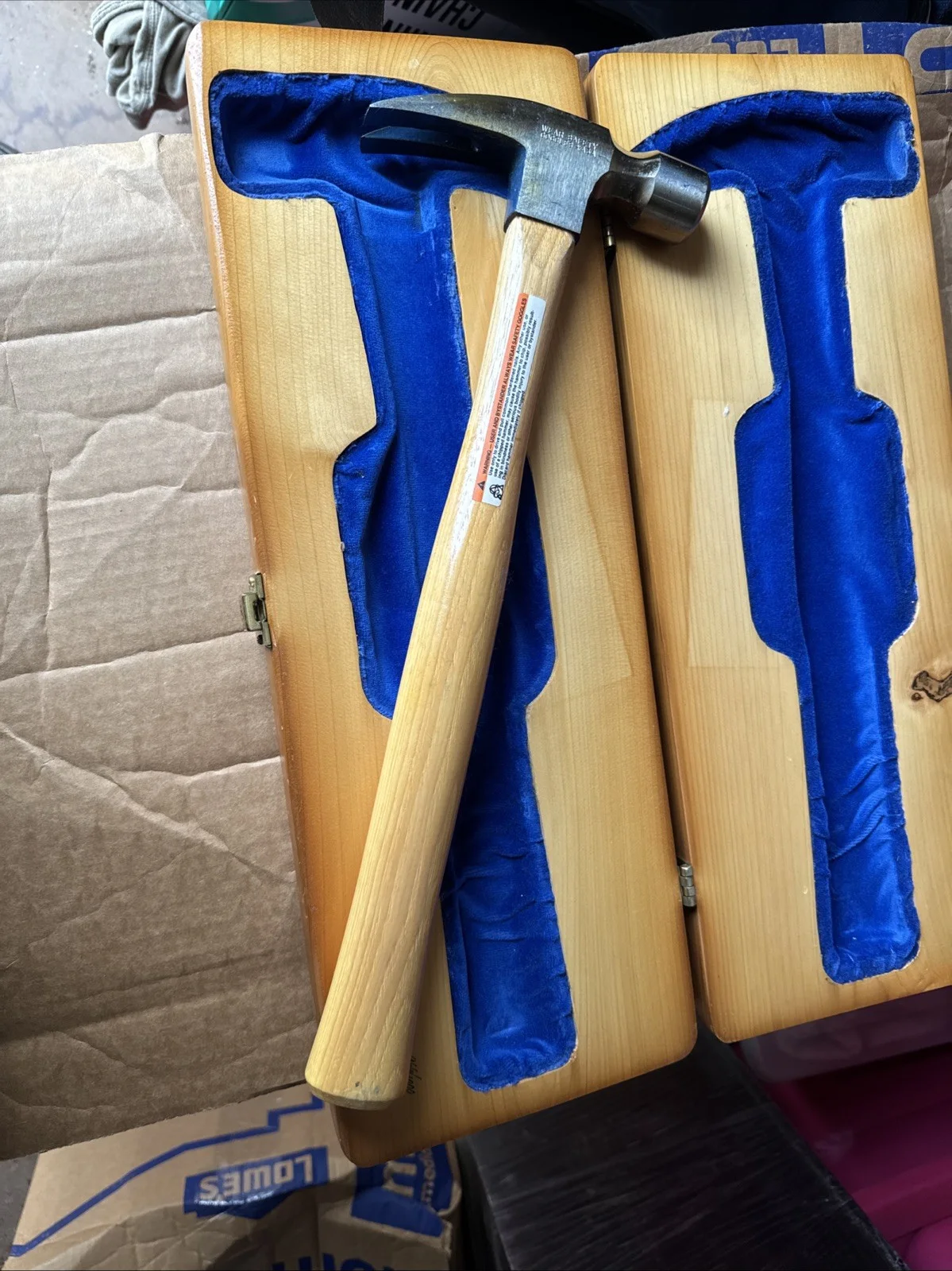 Tim Allen — Tim Allen Signed Home Improvement Hammer W/ Wooden Case #694/1000, изображение 5