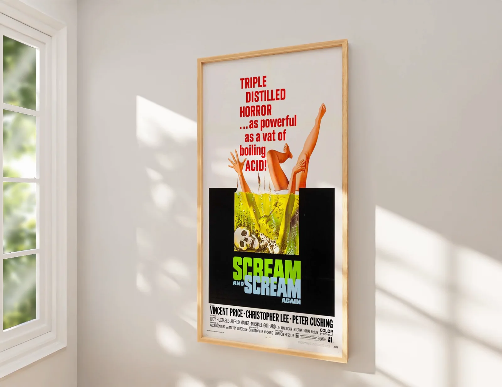 Scream And Scream Again 1970 Amicus Films Restored 27.2" x 41" US One Sheet, изображение 2