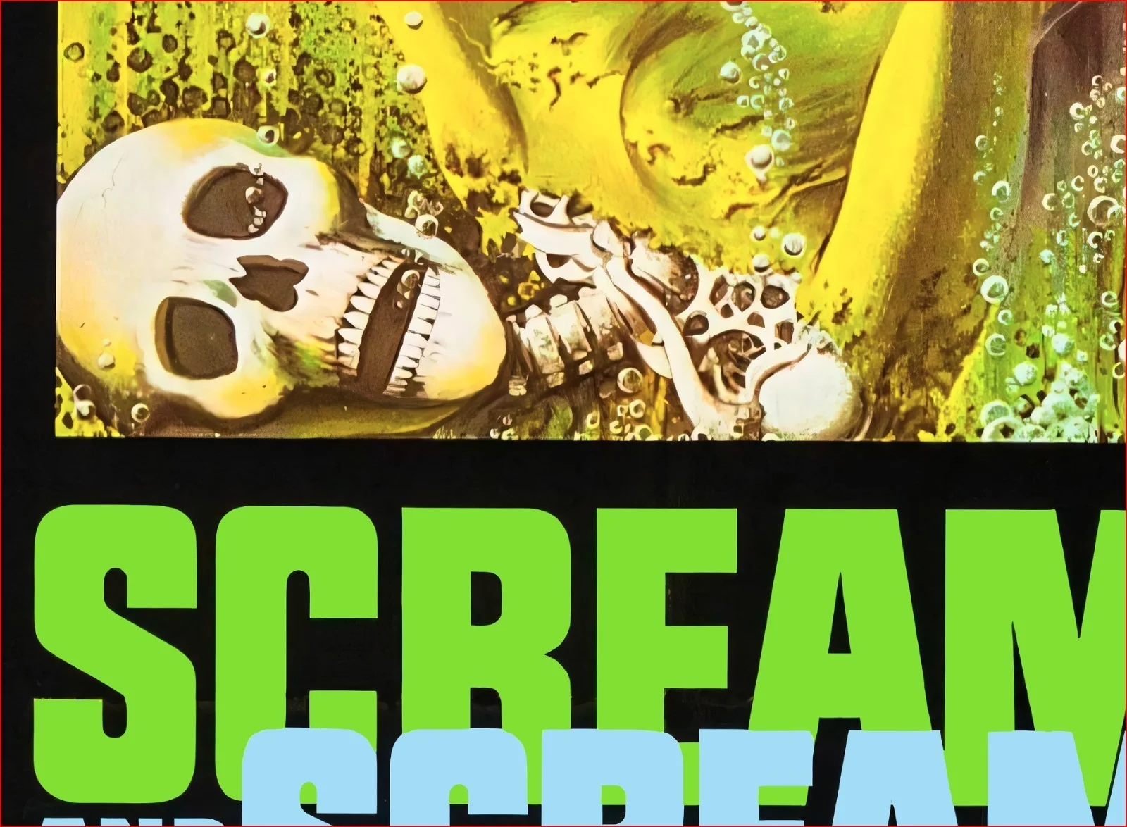 Scream And Scream Again 1970 Amicus Films Restored 27.2" x 41" US One Sheet, изображение 4