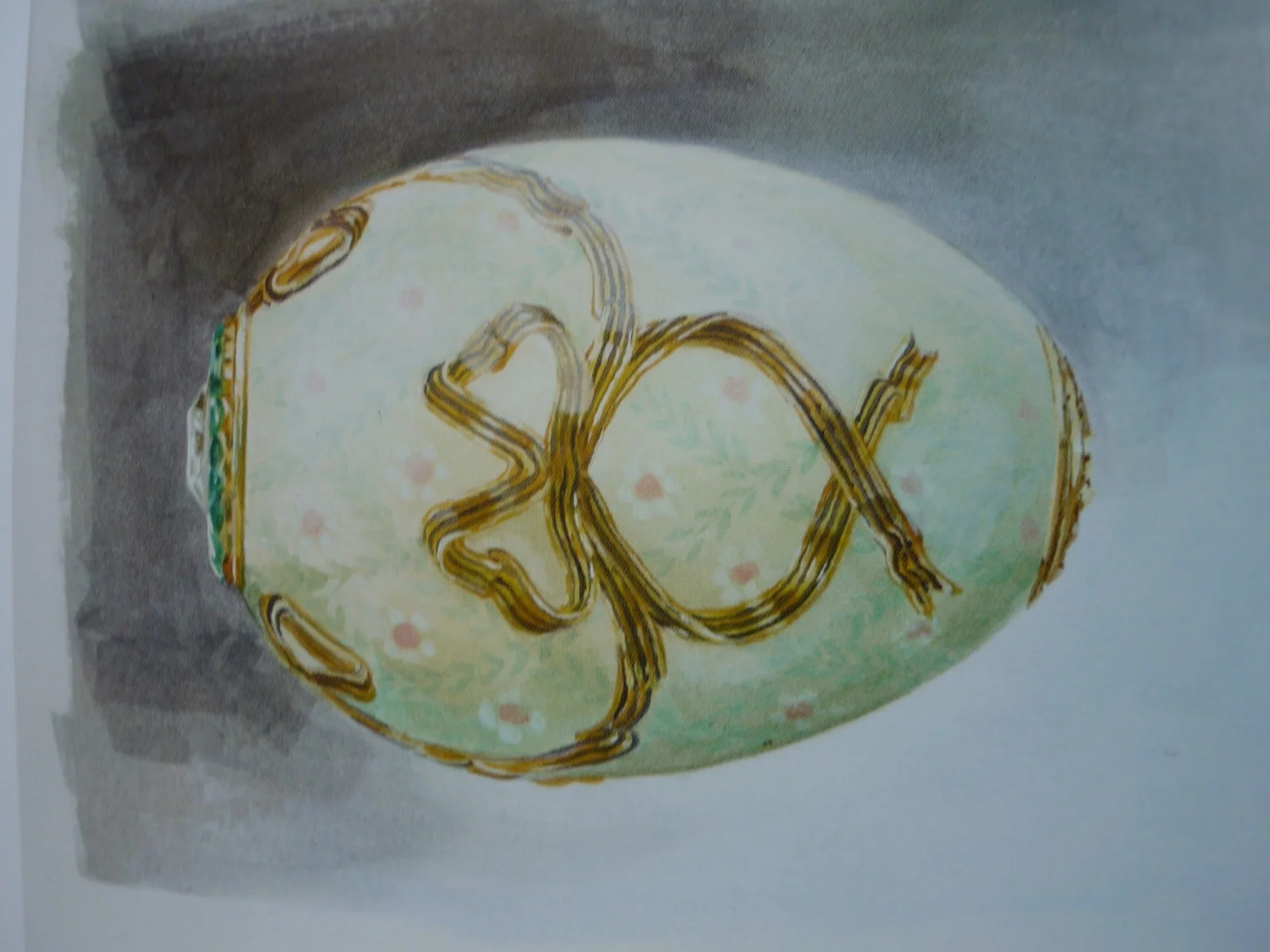 14x11 mounted 007 james bond octopussy faberge egg 4 designs artwork from film, изображение 2