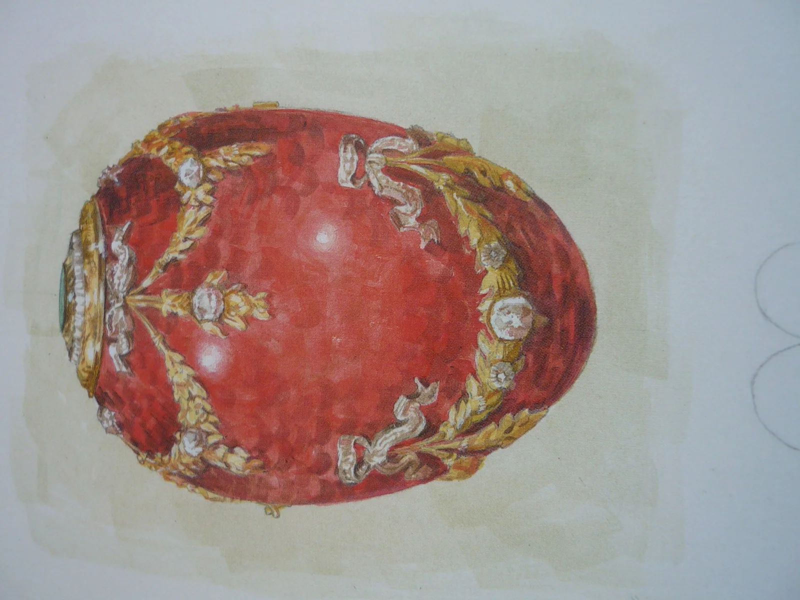 14x11 mounted 007 james bond octopussy faberge egg 4 designs artwork from film, изображение 4