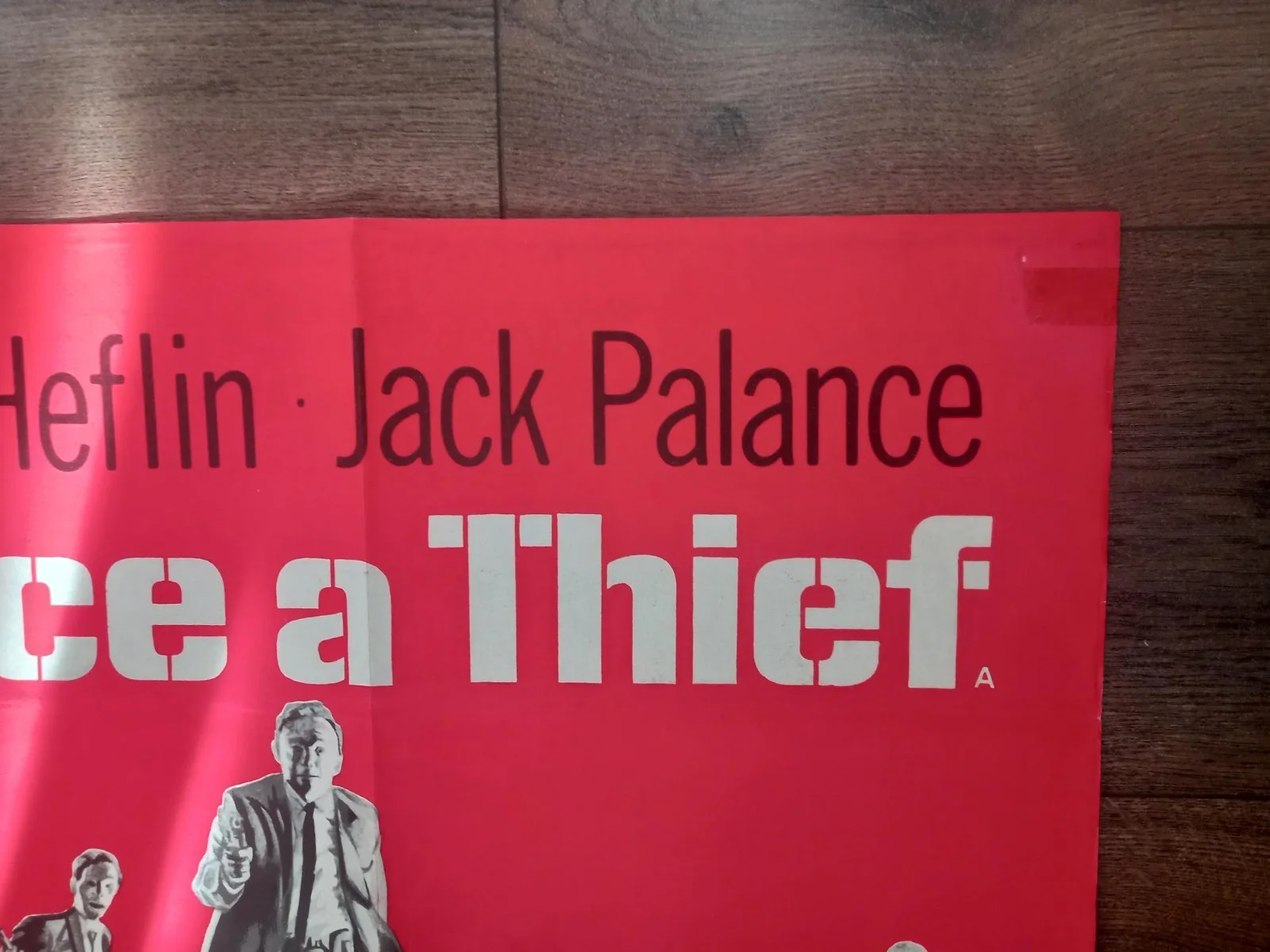 ONCE A THIEF 1965 BRITISH QUAD POSTER ALAIN DELON ANN-MARGRET JACK PALANCE, image 4
