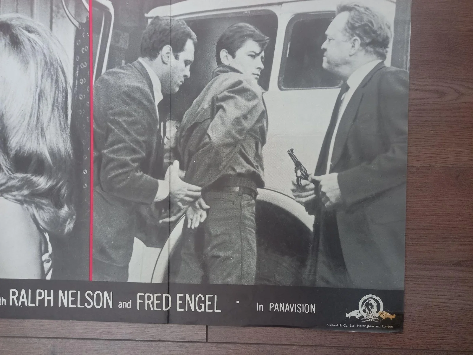 ONCE A THIEF 1965 BRITISH QUAD POSTER ALAIN DELON ANN-MARGRET JACK PALANCE, image 5