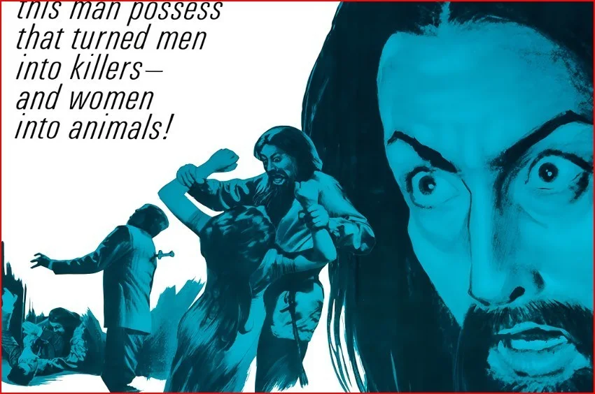 Rasputin - The Mad Monk 1966 Hammer Horror Restored 27.2" x 41" US One Sheet, изображение 5