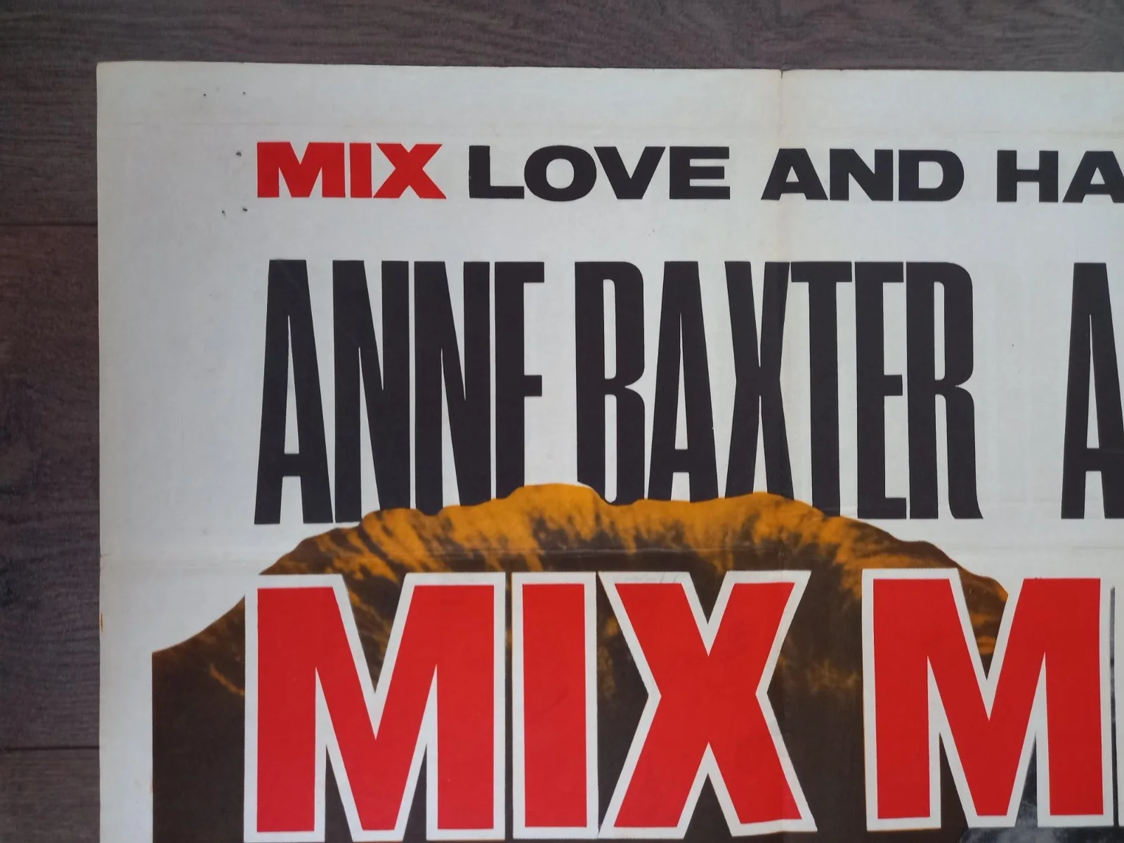 MIX ME A PERSON 1962 BRITISH QUAD POSTER ANNE BAXTER ADAM FAITH DONALD SINDEN, image 3