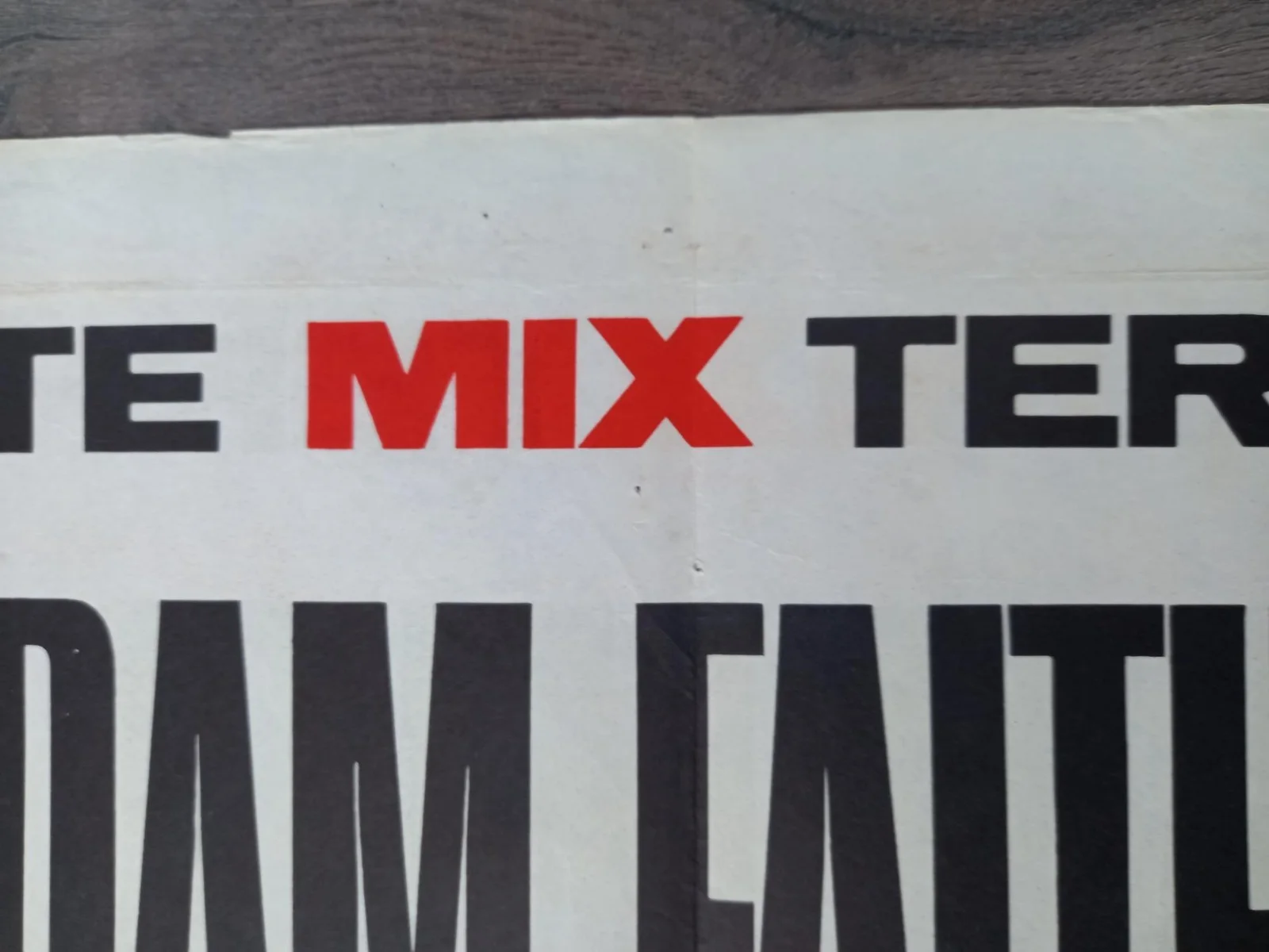 MIX ME A PERSON 1962 BRITISH QUAD POSTER ANNE BAXTER ADAM FAITH DONALD SINDEN, image 4