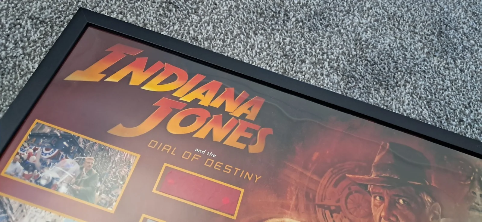 Indiana Jones & the Dial of Destiny -Production Used Ticker Tape Prop-A3 Display, изображение 2