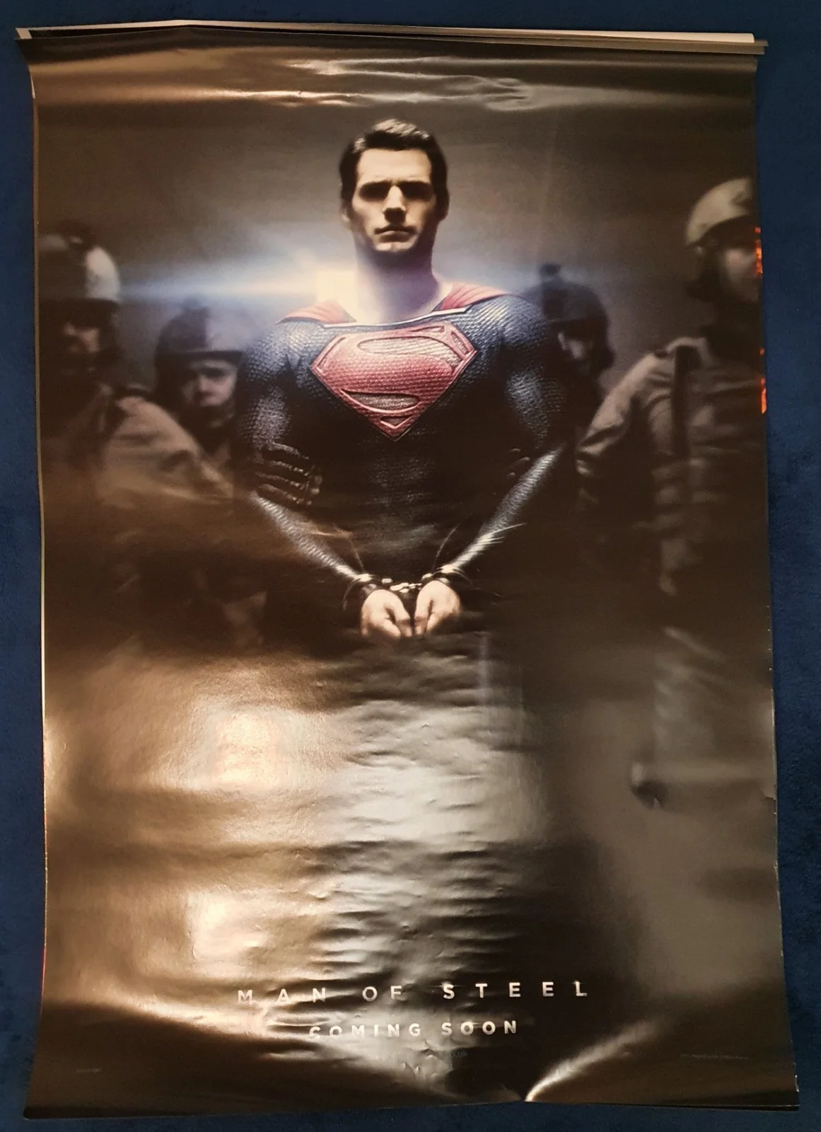 Superman Man of steel Original 1 Sheet Poster, image 2