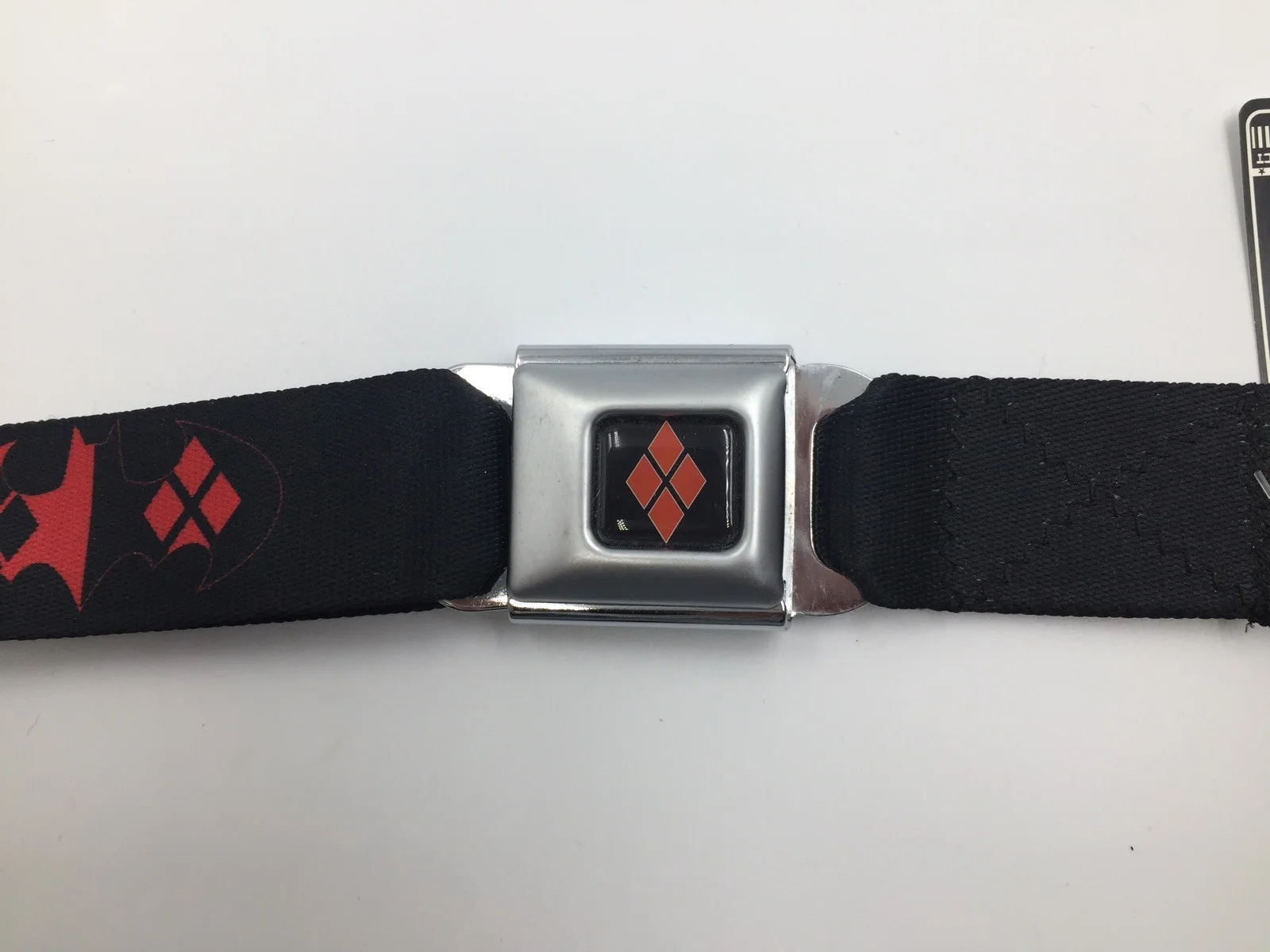 Batman / Harley Quinn “Seatbelt Style” Belt • Officially Licensed • New, image 4