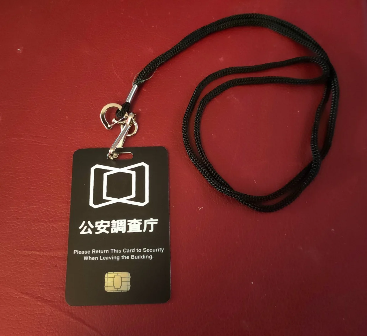 PROP - James Bond - SPECTRE - NINE EYES DELEGATE VISITOR BADGE fan inspired, изображение 2