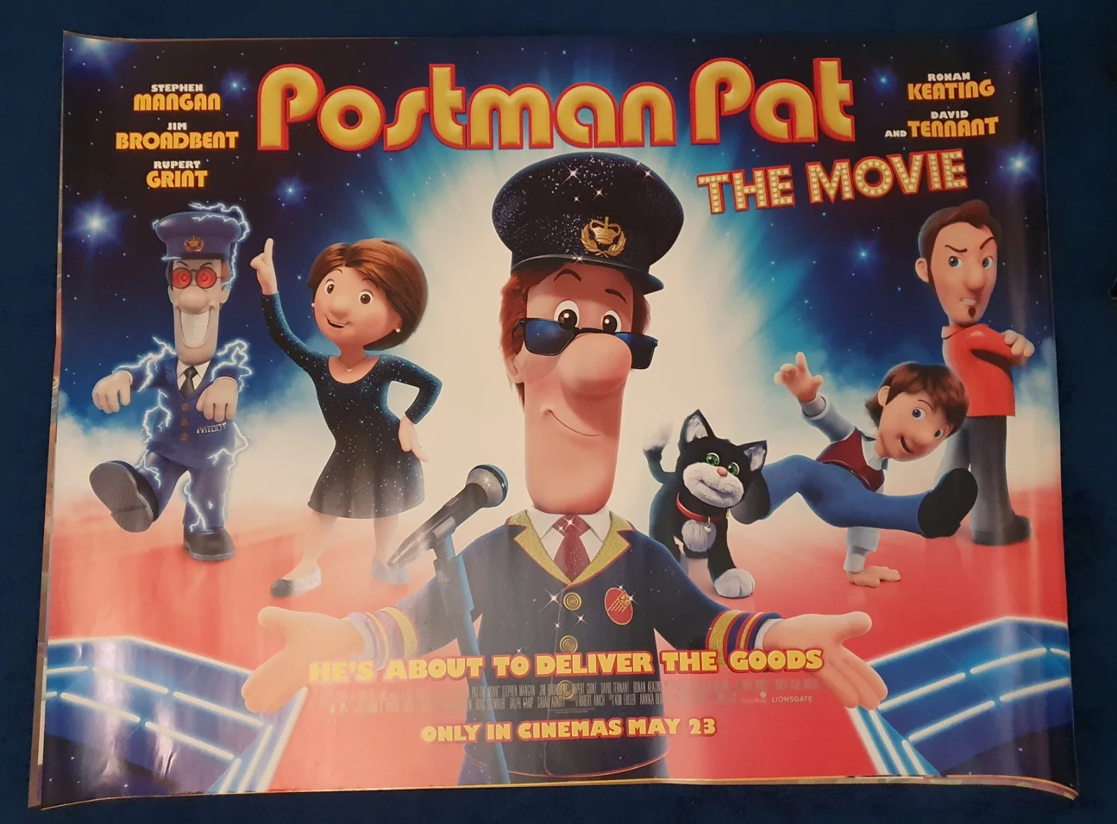 Postman Pat the movie Original UK Quad Poster, изображение 2