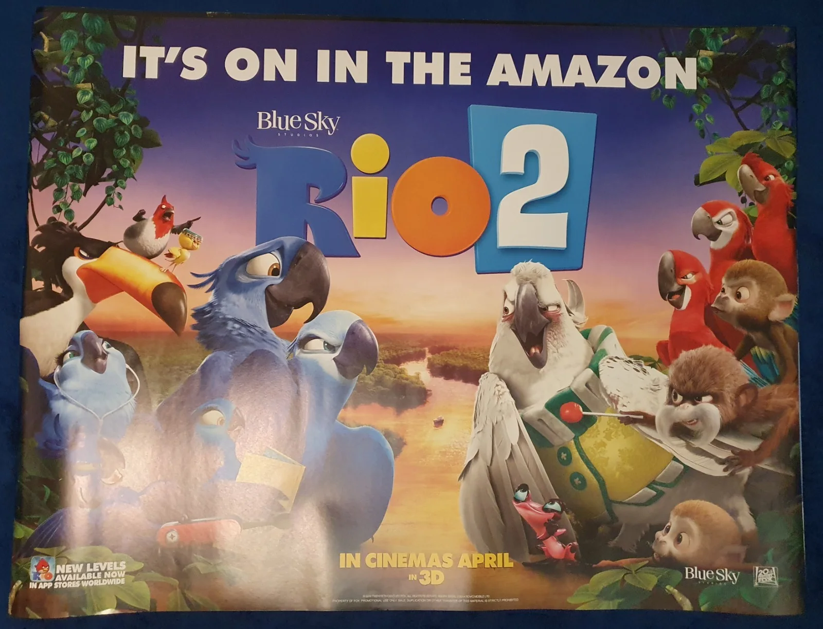Rio Original UK Quad Poster, image 2