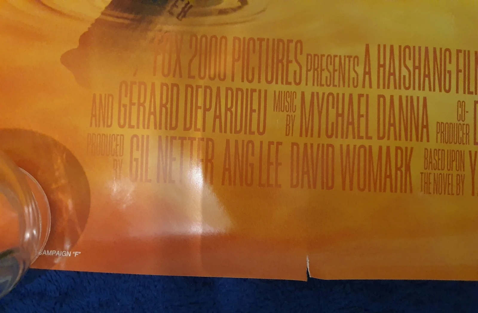 Life of Pi Original 1 Sheet Poster, image 3