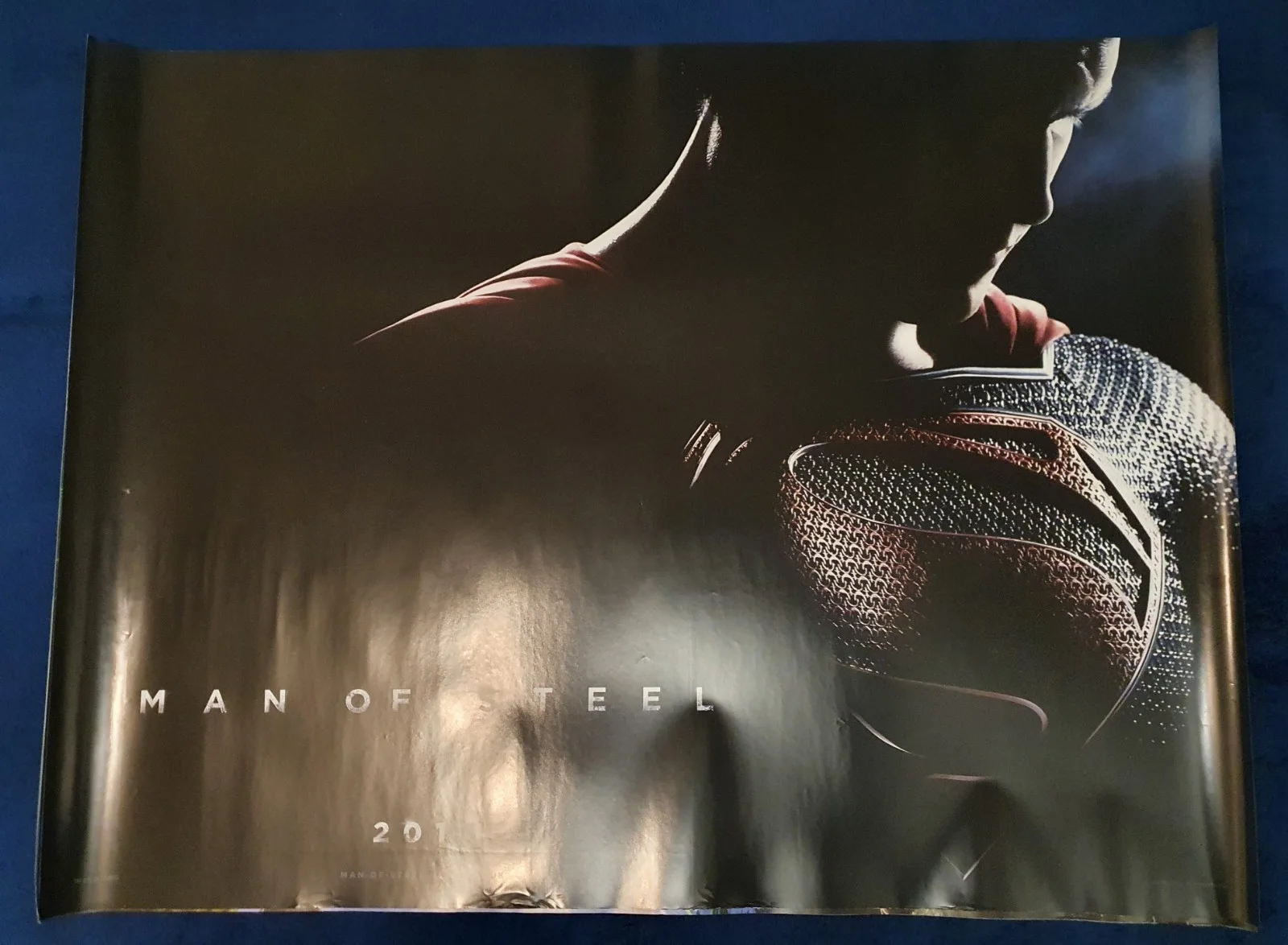 Superman Man of steel Original UK Quad Poster, изображение 2