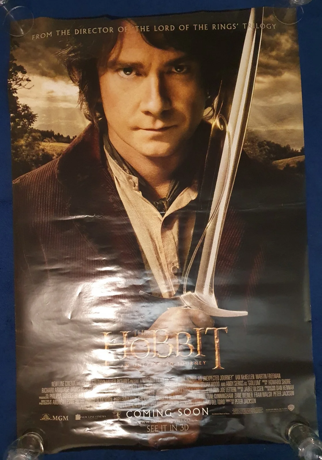 The Hobbit: An Unexpected Journey Original 1 Sheet Poster, image 2