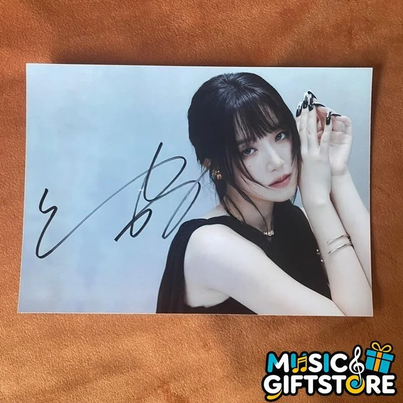 (G)I-DLE GIDLE SHUHUA Autographed Signed Photo K-POP Collection 4*6 2024B #MUGS, изображение 3