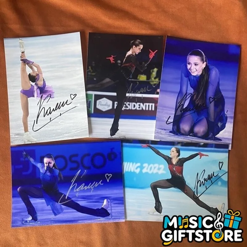 Kamila Valieva Autographed Signed Photo Autographs Figure Skating Rare 2024A #MU, изображение 2