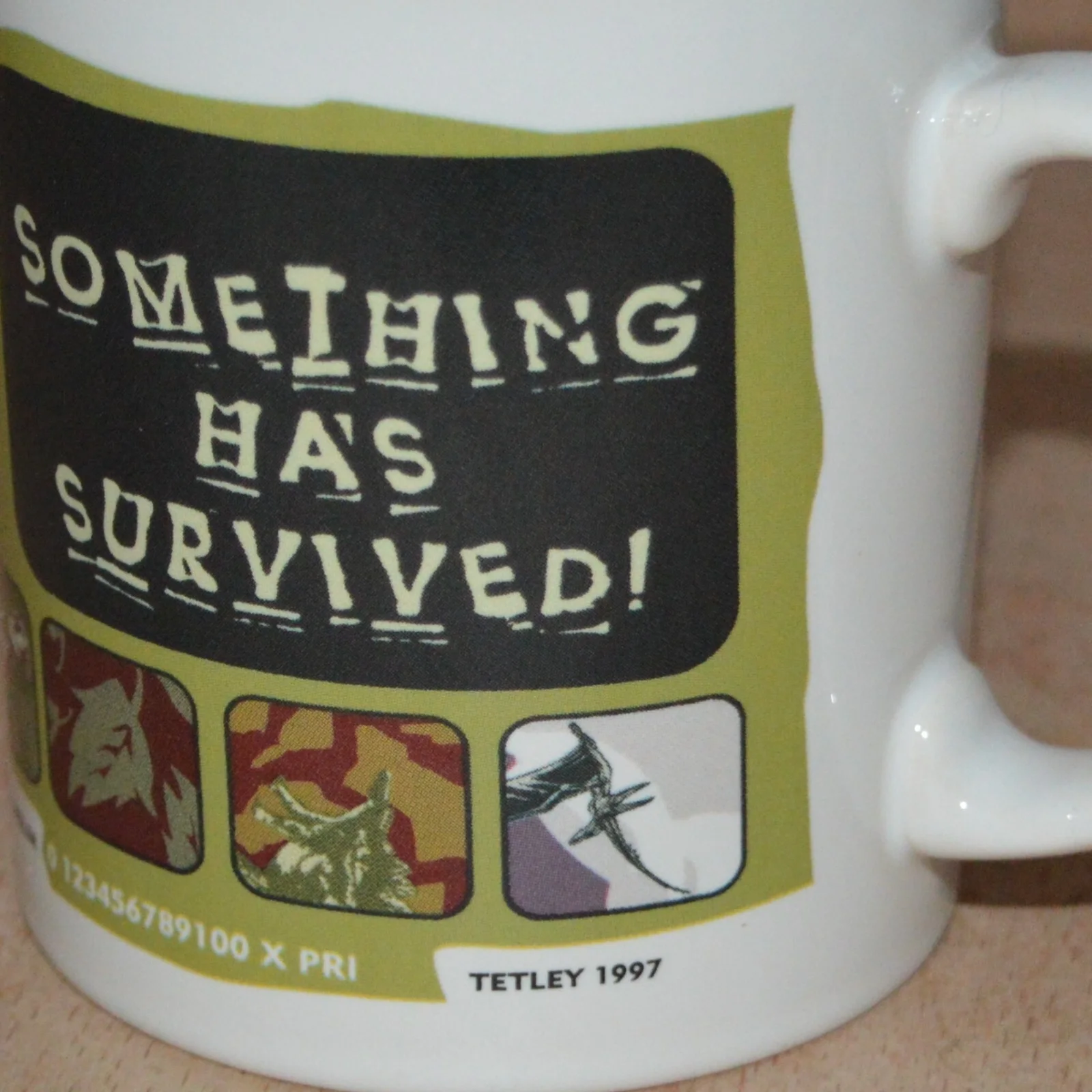 Tetley Jurassic Park Mug The Lost World Vintage Coffee Tea Cup 1997 Vintage, изображение 5