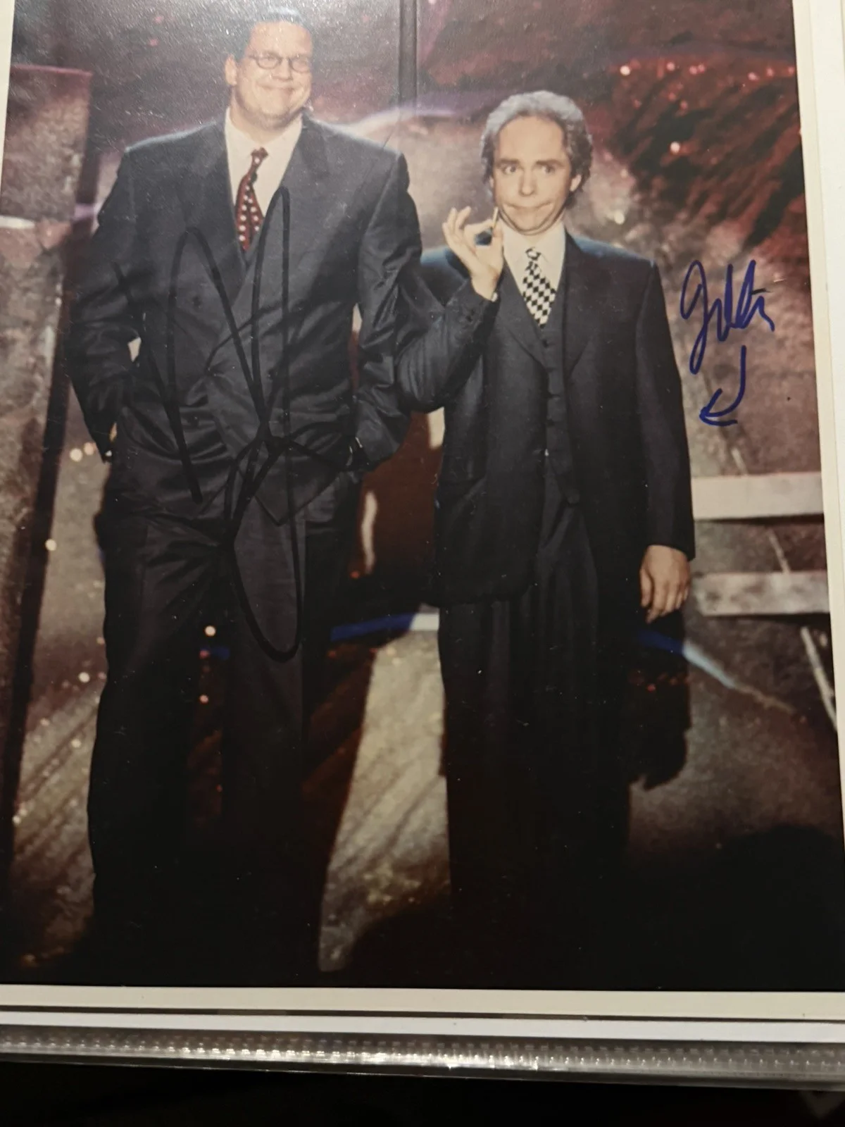 Penn And Teller — Penn And Teller Signed 8x10 Photograph Autograph