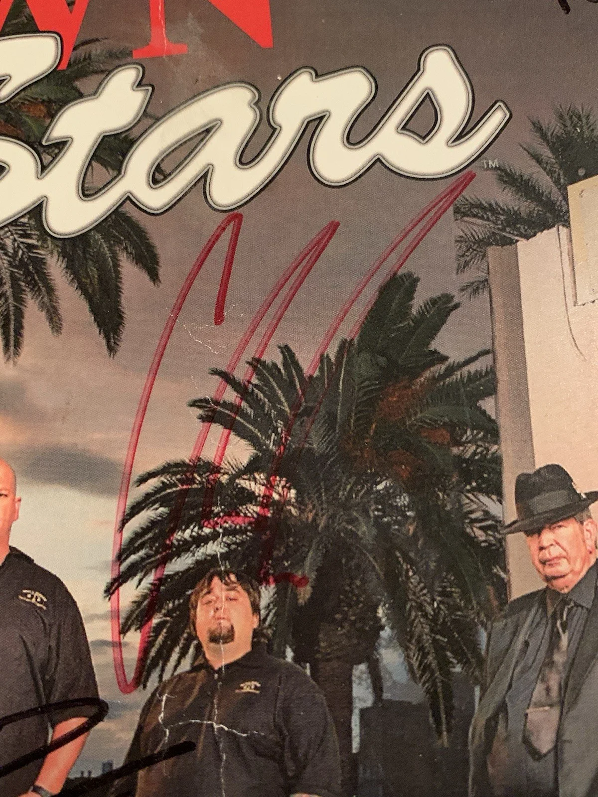 SIGNED Pawn Stars 8x10 Photo Rick Richard Old Man Corey Harrison Chumlee RARE, изображение 4