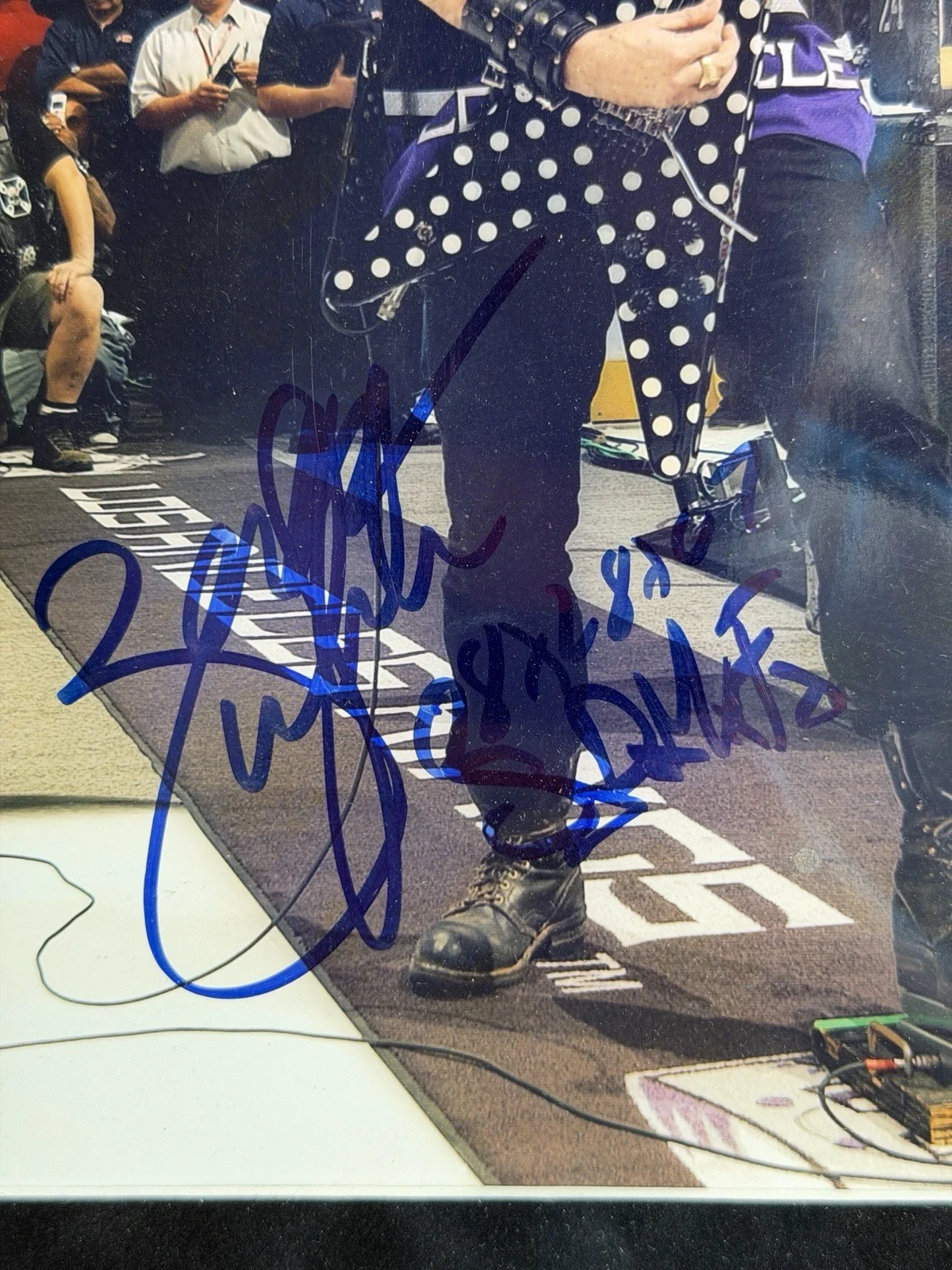 Zakk Wylde Signed Photo Framed 13x16 Black Label Society Guitar Autograph, изображение 3