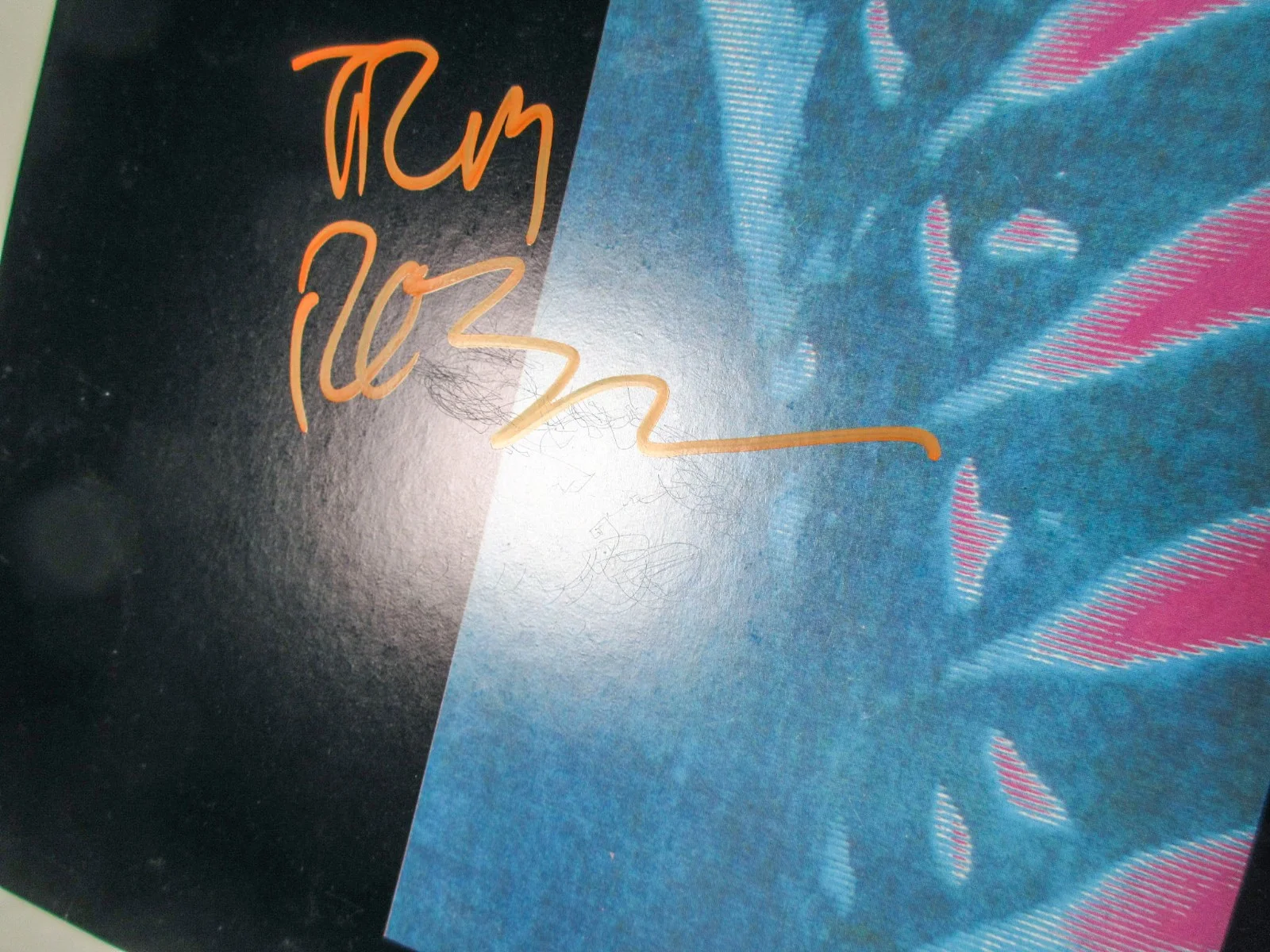 Trent Reznor Signed NIN Nine Inch Nails PRETTY HATE MACHINE Vinyl Album LP JSA, изображение 3