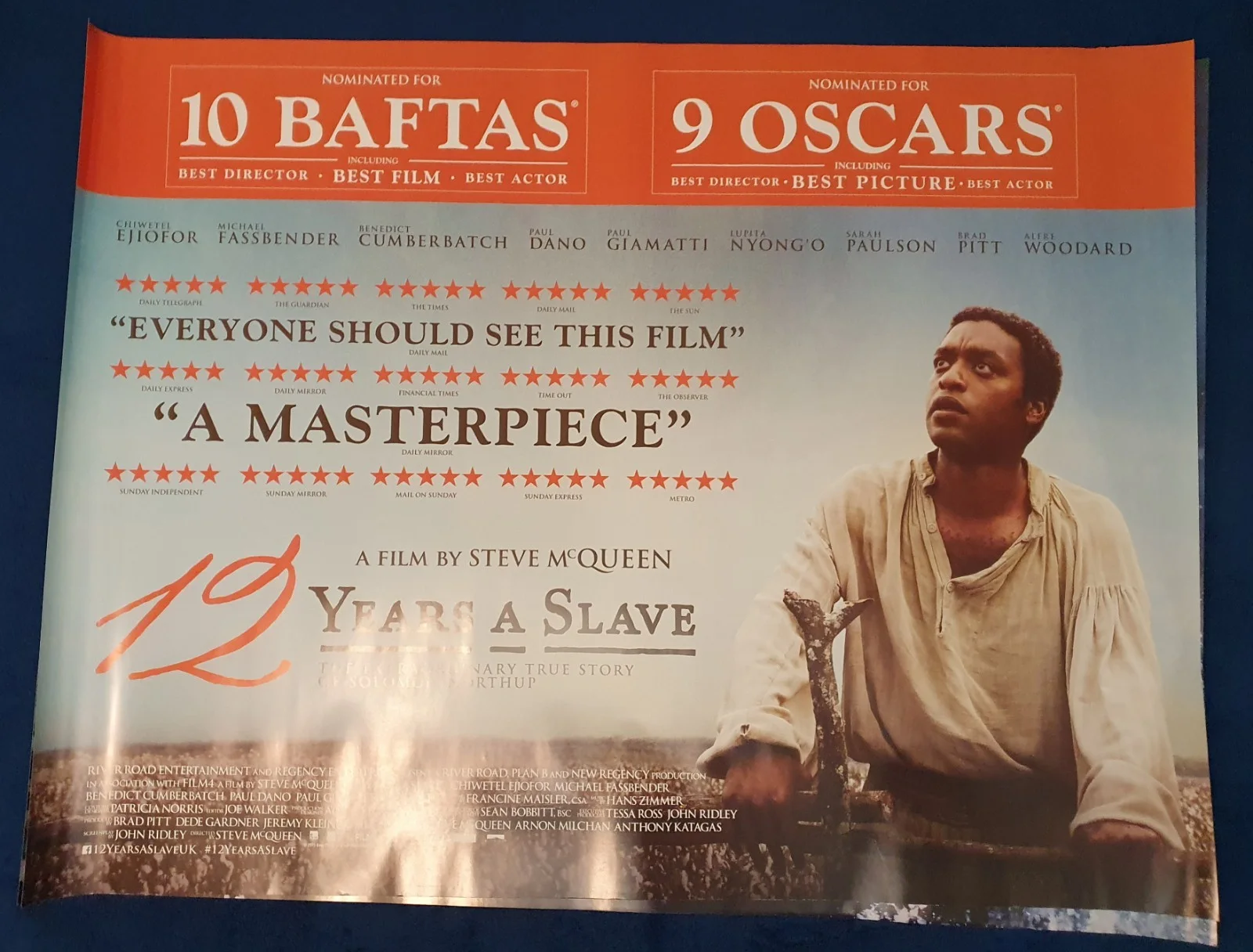 12 Years a Slave Original UK Quad Poster, изображение 2