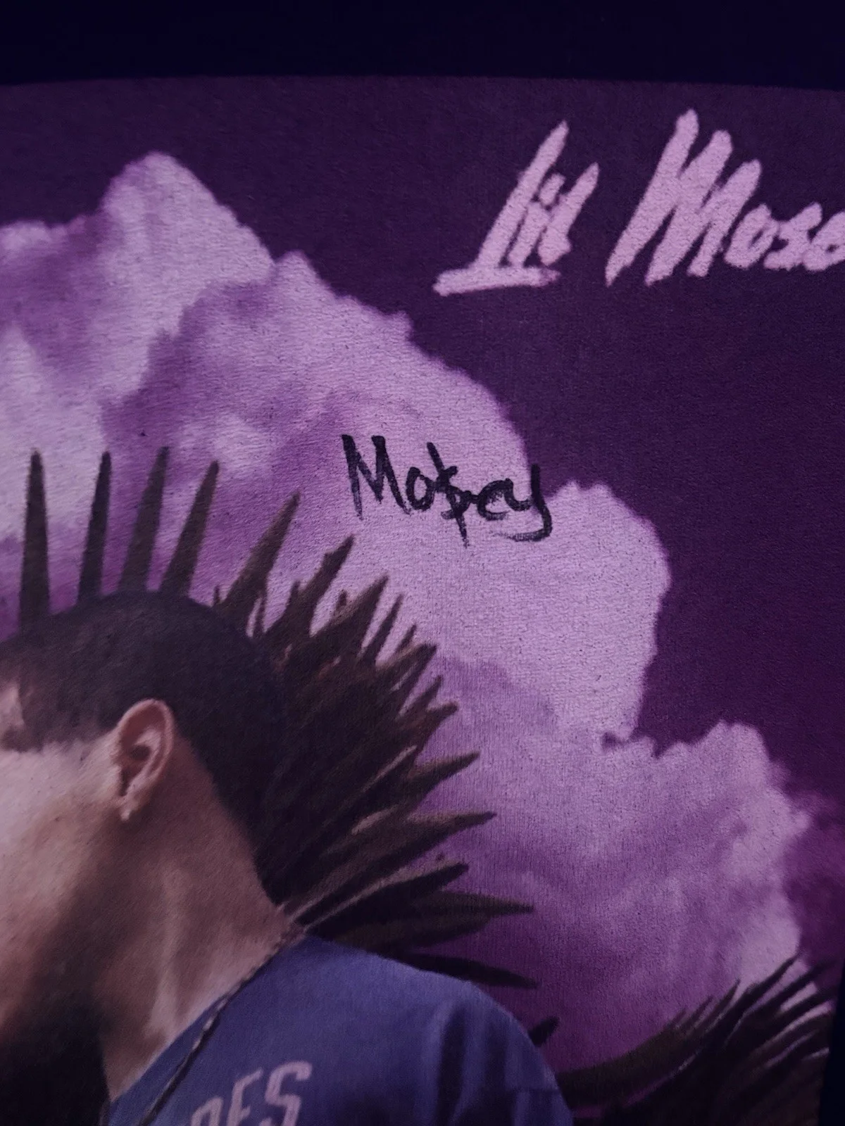 Lil Mosey Original Northsbest Tour Shirt *SIGNED*, image 4