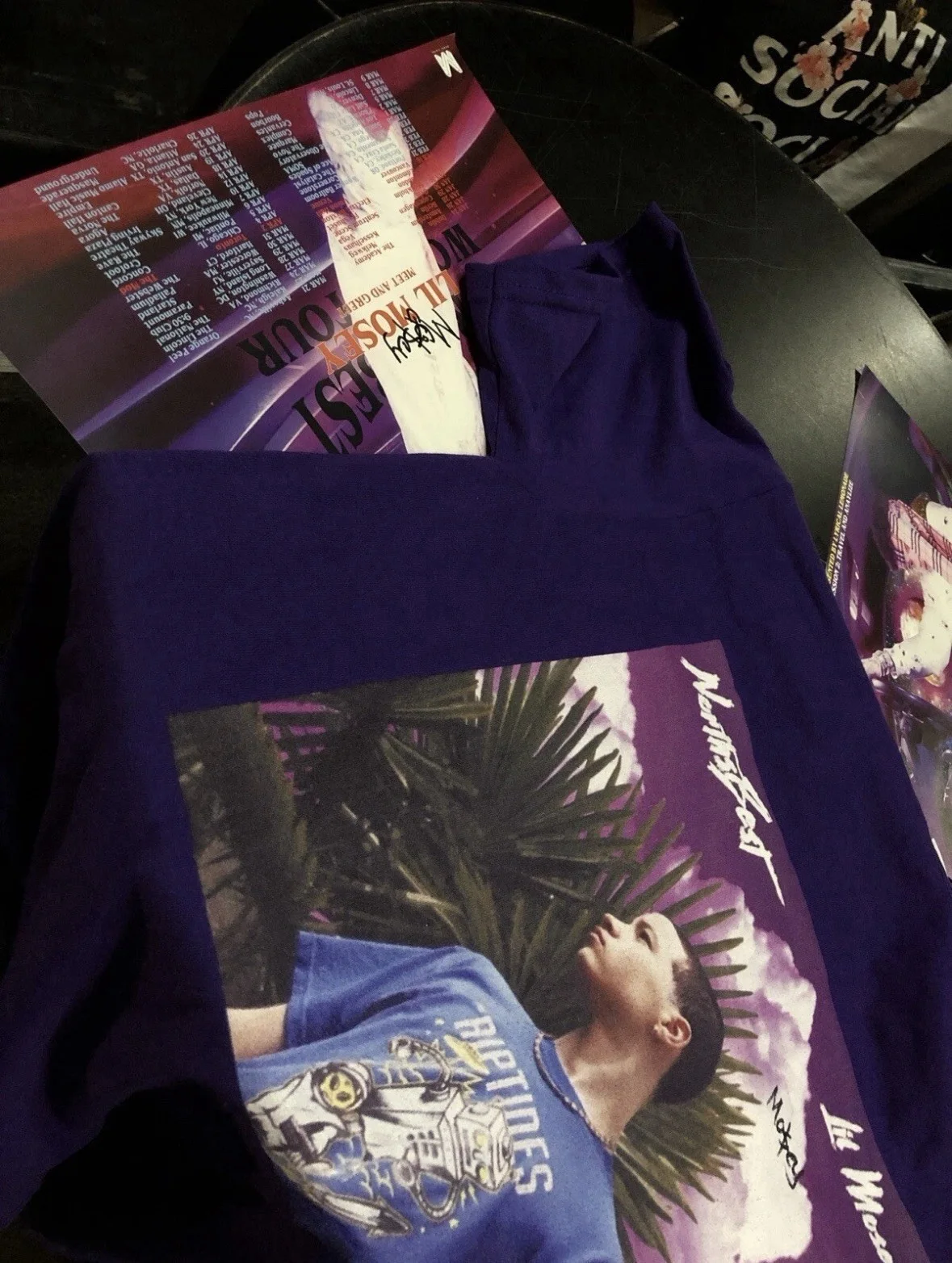 Lil Mosey Original Northsbest Tour Shirt *SIGNED*, image 5