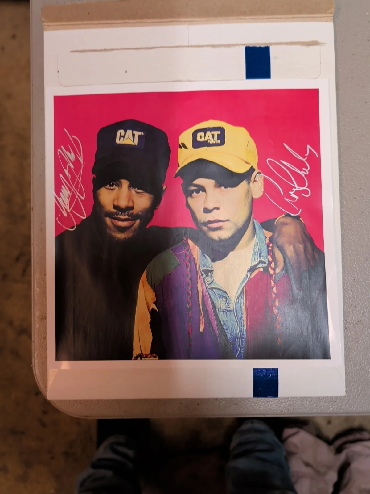 John jules Dave lister Danny and craig — Vintage Red Dwarfs John Jules Cat (Danny) An Dave Lister (Craig Charles Auto...