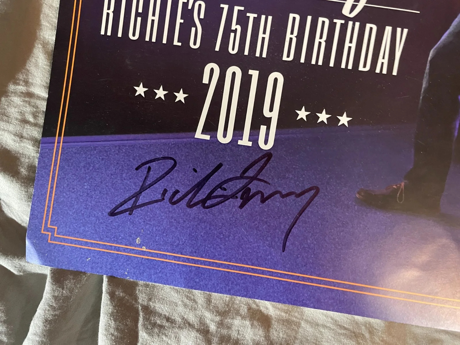 Richie Furay Signed Autograph 2019 Concert Tour Poster 11" x 14", изображение 2