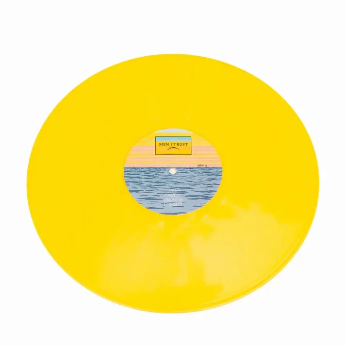 MEN I TRUST (Self-Titled) VINYL - Yellow 10th Anniv Ltd Edition SIGNED *JSA COA*, image 4