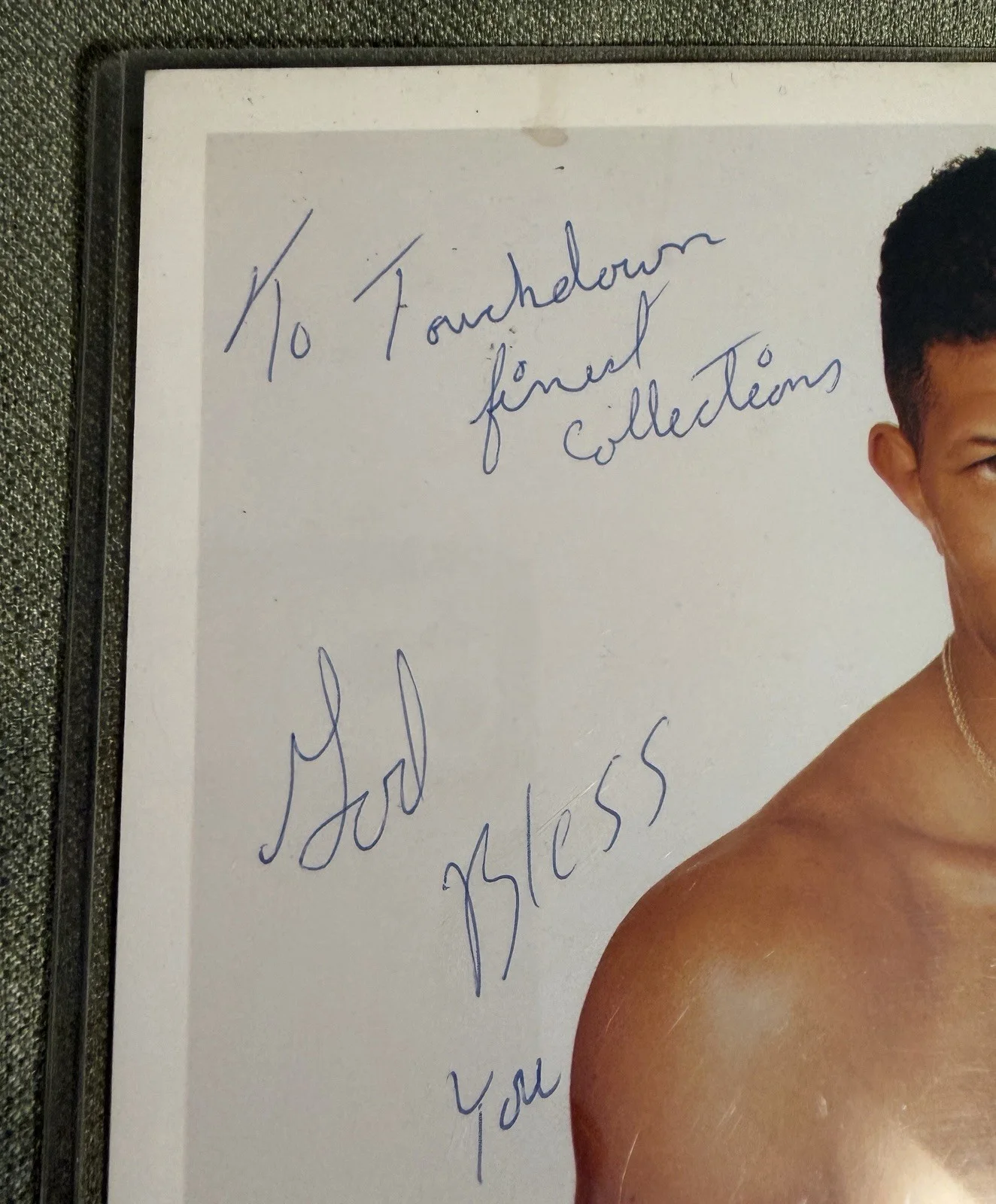 vintage AL “ICE” COLE AUTOGRAPHED PHOTO (8x10”) SIGNED PICTURE boxing/boxer RARE, изображение 5
