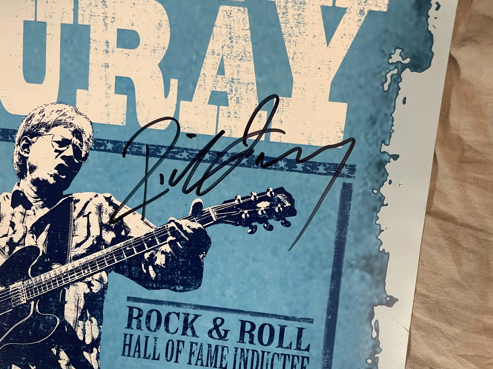 Richie Furay Signed Autograph Concert Tour Poster 11" x 17" Buffalo Springfield, изображение 2