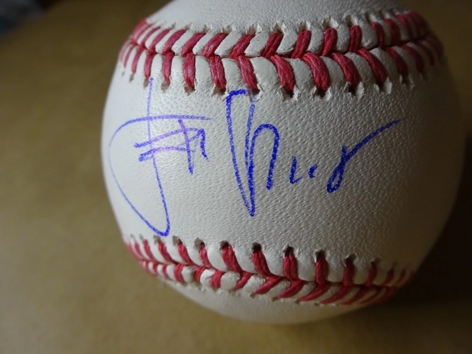 Jeff Probst — Autographed Jeff Probst Signed Rawlings Baseball Survivor CBS TV Beckett BAS COA, изображение 3
