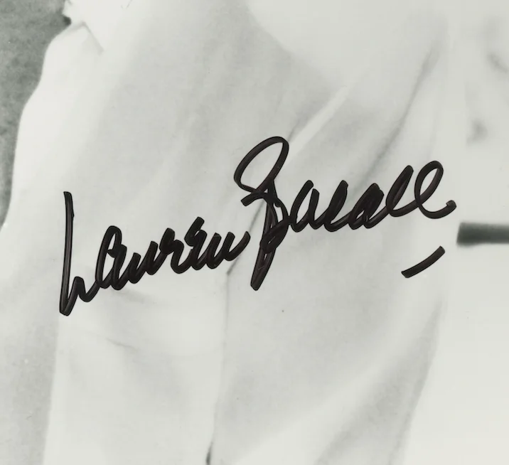 Lauren Bacall Actress Autographed Signed 8x10 Photo AMCo COA 28747, image 2