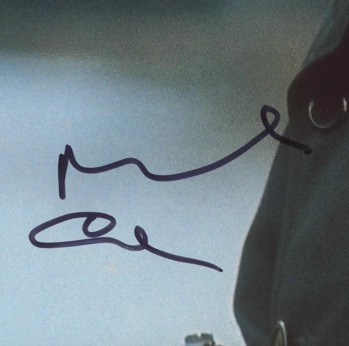 Michael Caine Dark Knight Batman Autographed Signed Photo AMCo COA 28647, изображение 2