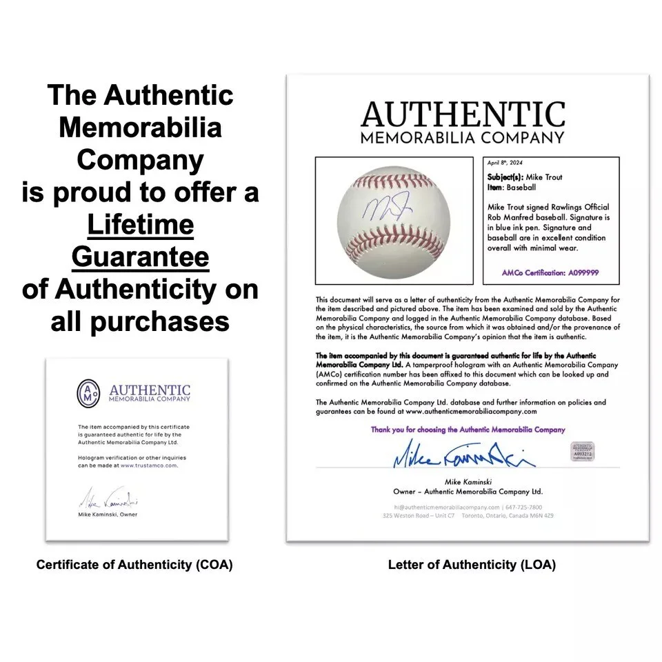 Michael Caine Dark Knight Batman Autographed Signed Photo AMCo COA 28647, изображение 3