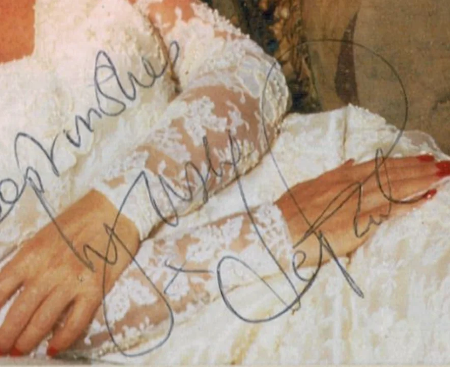 Lynsey de Paul Autographed Signed Photo Display AMCo COA 22737, image 2