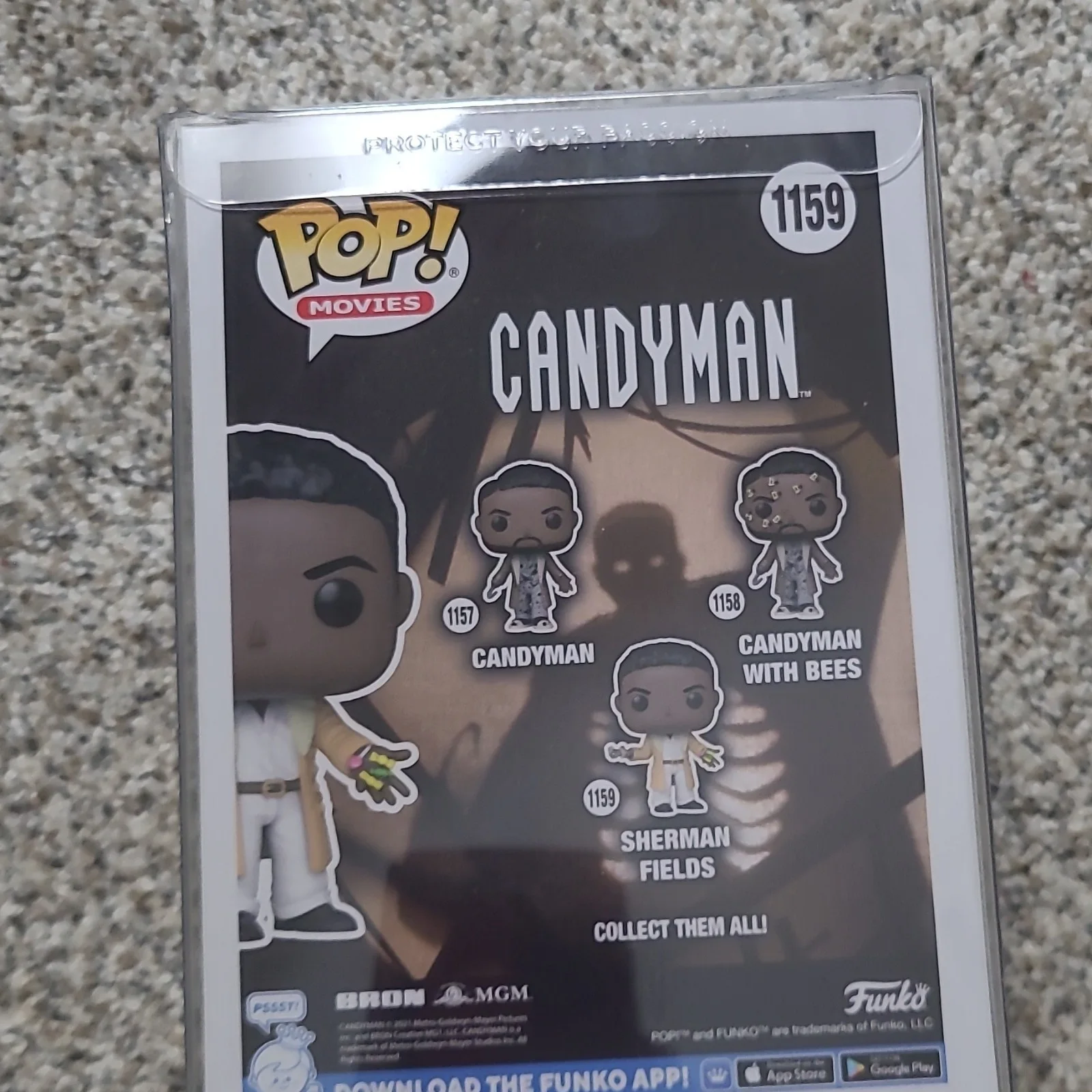Micheal Hargrove — Funko Pop Candyman (2021) SIGNED BY Micheal Hargrove GOOD CONDITION, image 2