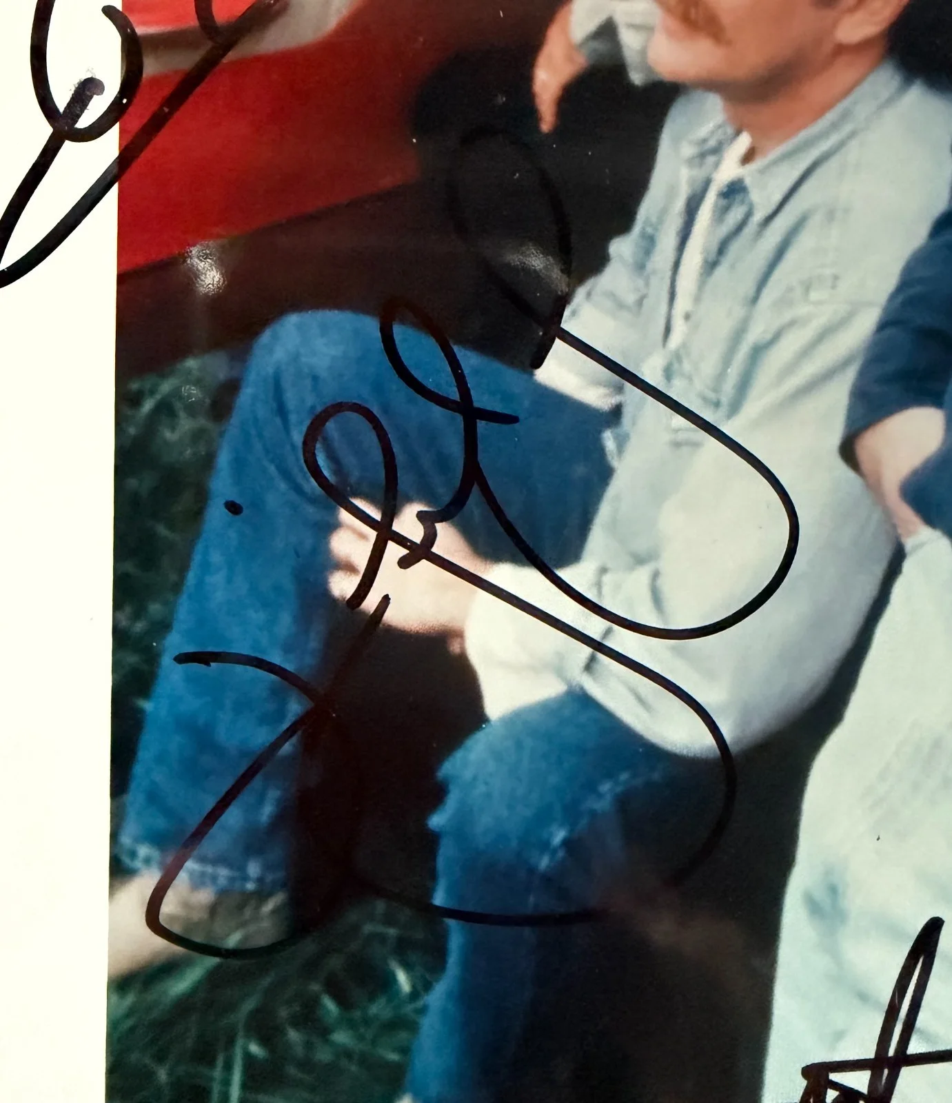 Shenandoah American Country Band Signed x4 Capital Records Photo, image 2