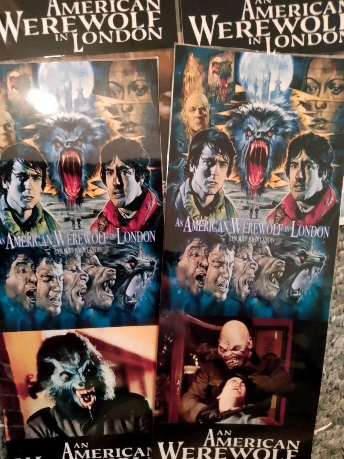 An American Werewolf In London coll. 24 Lobby Cards/16 Lobbymarkers/3 art cards+, изображение 5